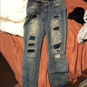 Bluenotes ripped skinny jeans